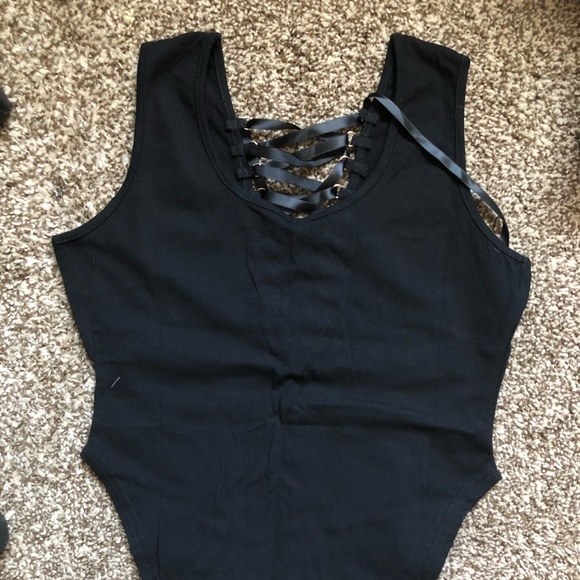 Sexy lace up body suit. Black several sizes - Picture 5 of 6